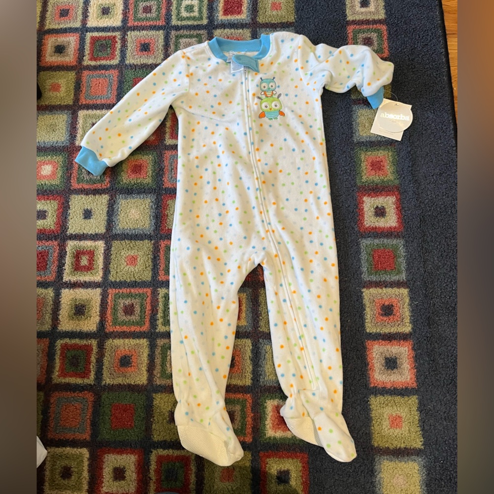 Fleece baby pjs